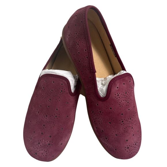 NWB Spenco Womens Paisley Ballet Flat in Mahogany Size 10W - Picture 1 of 8